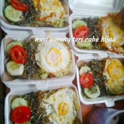 Nasi Goreng Petei Cabe Hijau