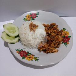 Nasi Tongkol Suwir Pedas