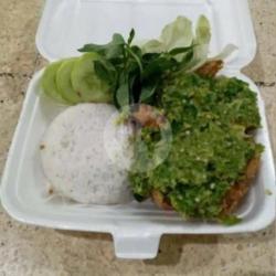 Nasi Bebek Goreng Sambel Ijo
