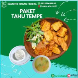 Nasi Tahu Tempe Sambel Merah