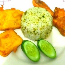 Nasi Lada Sambal Ijo Pkt Ayam