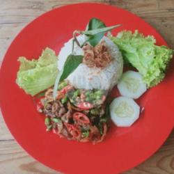 Nasi Oseng Mercon Kambingg