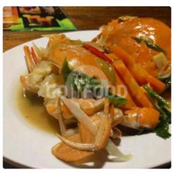 Kepiting Saus Tiram Atau Pilih Saus Lain