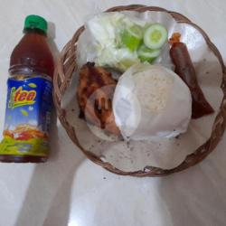 Paket Hemat Nasi Ayam Bacem (dada)