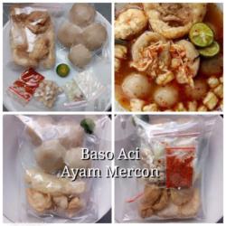 Baso Aci Ayam Mercon Mentah