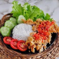 Paket Geprek Sambal Caplak