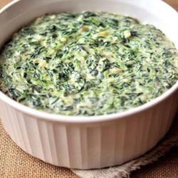 Creamy Spinach With Parmesan