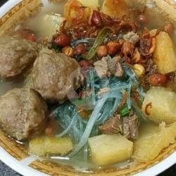 Sop Ubi Bakso Telur