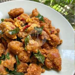 Nasi Udang Telor Asin Spesial