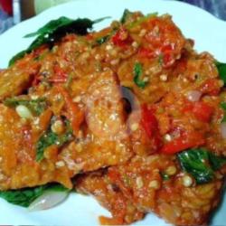 Tempe Penyet Sambel Kemangi