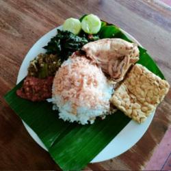 Nasi Ayam Kari Tahu/tempe