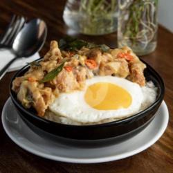 Creamy Salted Egg Rice Bowl