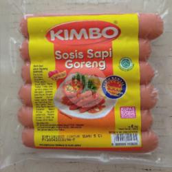 Kimbo Sosis Sapi Goreng (isi 6 Pcs) 186gr