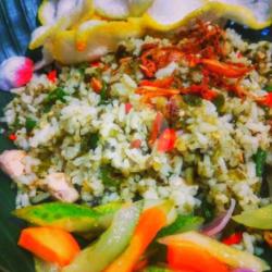 Nasi Goreng Rempah Cabe Ijo(ayam / Ati Ampela / Teri Medan)