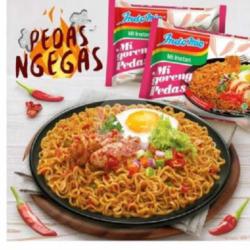 Mie Indomie Goreng Pedas Telor Ceplok