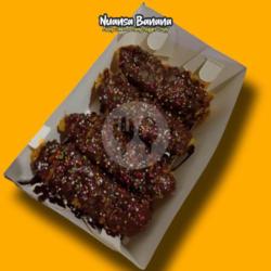 Nugget Pisang Topping Coklat