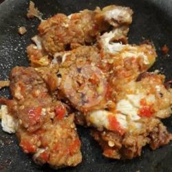 Ayam Geprek (paha / Dada)   Nasi