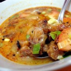 Soto Tangkar Babat Tanpa Nasi