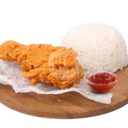 Fried Chicken Nasi
