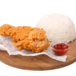 Fried Chicken Nasi