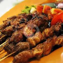 Sate Sapi (note: Bumbu Kacang / Kecap)