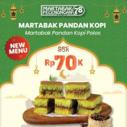 Martabak Pandan Kopi Polos