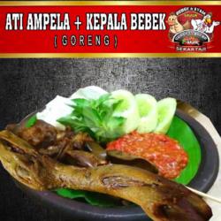 Ati Ampela   Kepala Bebek Goreng