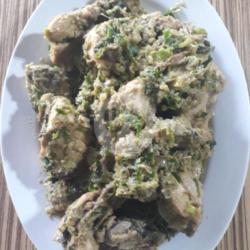 Ayam Woku Rica Ijo/porsi