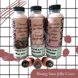 Pisang Susu Jelly Coco (minuman Susu Jelly/milky Jelly Drink)