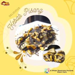 Kebab Pisang Coklat