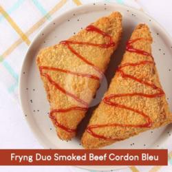 Double Fryng Toast Smoked Beef Cordon Bleu