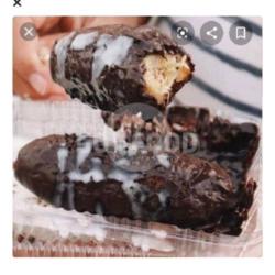 Pisang Crispy Coklat Lumer Kopi Hitam