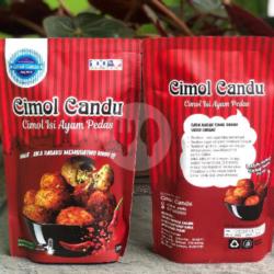 Cimol Isi Ayam Pedas Mentah