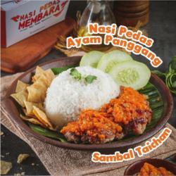 Nasi Pedas Ayam Panggang Sambal Taichan