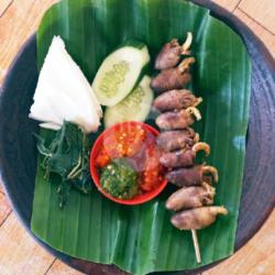 Sate Jantung Ayam Goreng/bakar