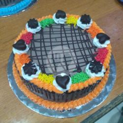 Kue Tart Coklat Orange With Ceres Rainbow