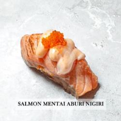 Salmon Mentai Aburi Nigiri