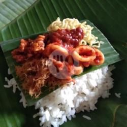 Nasi Jinggo Cumi Lalah Manis