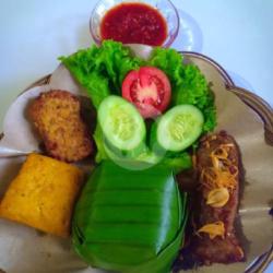 Nasi Timbel Gepuk Komplit