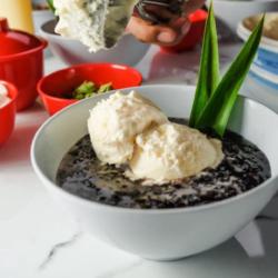 Bubur Ketam Hitam Ice Cream Spesial