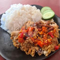 Nasi Ayam Geprek Krispy Paha Atas