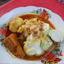 Lontong Sayur Telur Ayam Fre Gorengan 2 Pcs