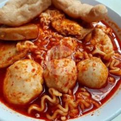 Seblak  Bakso Bola Ikan