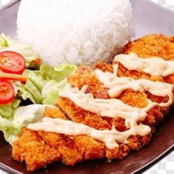 Chicken Katsu Mayo Rice Box