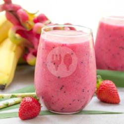 Dragon Fruit   Banana   Strawberry Juice