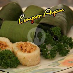 Lemper Isi Daging Ayam