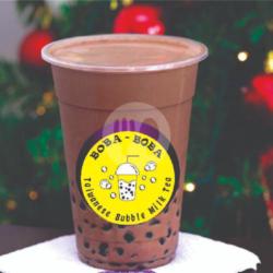 Chocolate Caramel Bubble Milk Tea