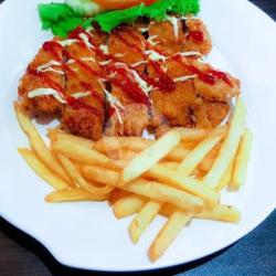 Chicken Katsu Fries