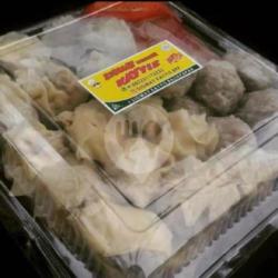 Siomay Paket Besar Isi Siomay Dan Pentol Bumbu Kacang