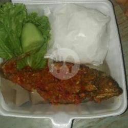 Nasi Bandeng Geprek